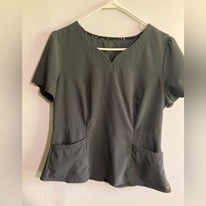 Gray HeartSoul Scrub Set - Medium